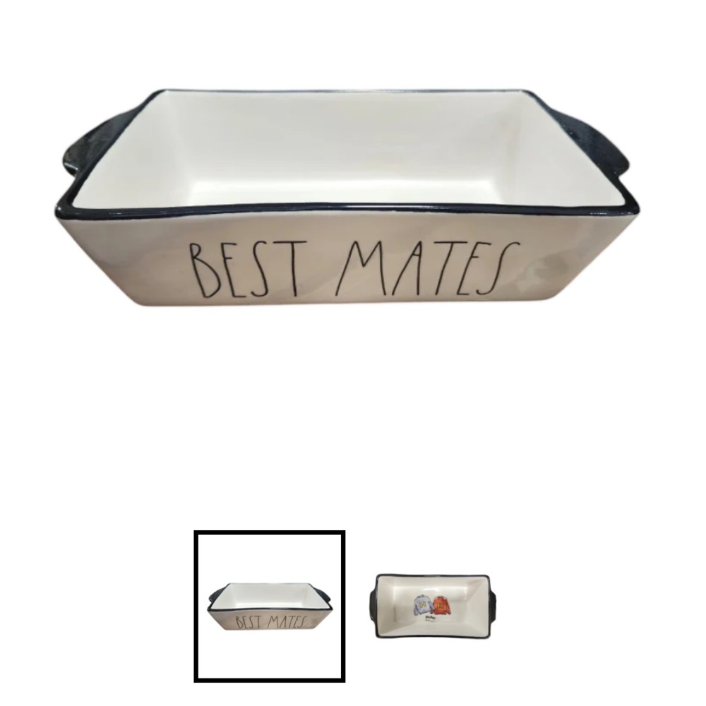 ⚡️ Rae Dunn x Harry Potter ‘Best Mates’ Harry and Ron Loaf Pan NWT